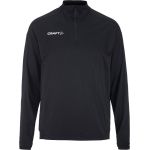 Herren-Trainingsjacke mit 1/4-Reißverschluss Craft Evolve 2.0 Half Zip M schwarz