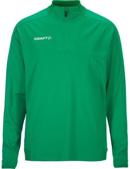 Herren-Trainingsjacke mit 1/4-Reißverschluss Craft Evolve 2.0 Half Zip M schwarz