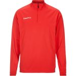 Men's training jacket with 1/4 zip Craft Evolve 2.0 Half Zip M black