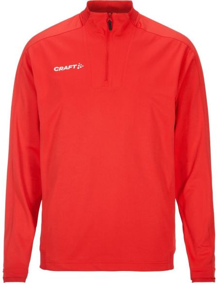 Men's training jacket with 1/4 zip Craft Evolve 2.0 Half Zip M black