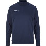 Herren-Trainingsjacke mit 1/4-Reißverschluss Craft Evolve 2.0 Half Zip M schwarz