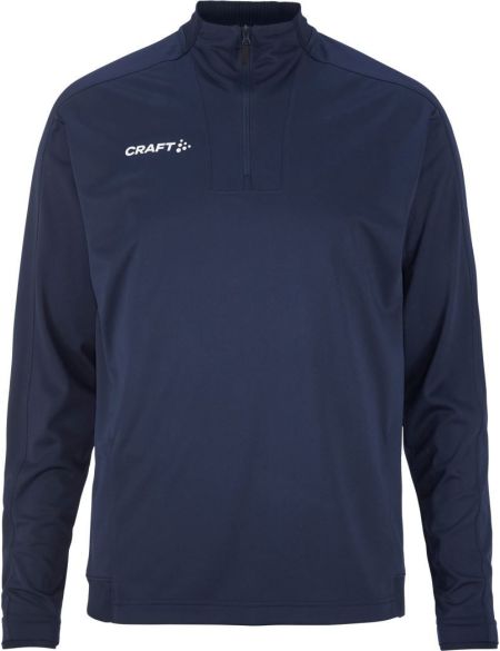 Bunda pánská tréninková s 1/4 zipem Craft Evolve 2.0 Half Zip M black