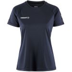 Women's sports contrast T-shirt Craft Squad Go Contrast Jersey W white
