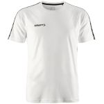 Tričko pánské sportovní kontrastní Craft Squad Go Contrast Jersey M white