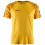 Tričko pánské sportovní kontrastní Craft Squad Go Contrast Jersey M sweden yellow/golden