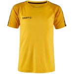 Tričko dětské sportovní kontrastní Craft Squad Go Contrast Jersey Jr sweden yellow/golden