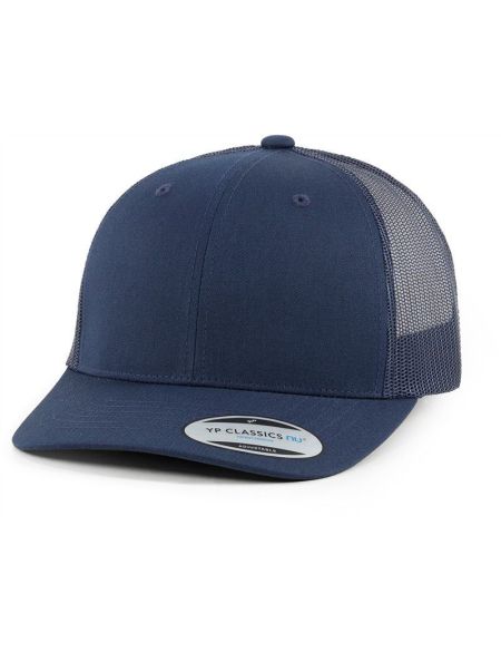 Kšiltovka 6 panelová Trucker Two-Tone Flexfil 6606NU black