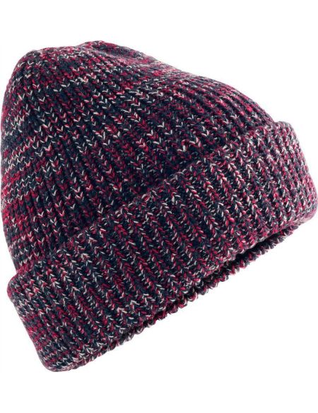 Čepice pletená Campfire Beechfield B328 black speck