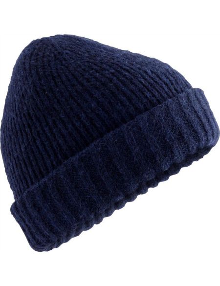 Stonefell Beechfield knitted hat B389 light brown marl