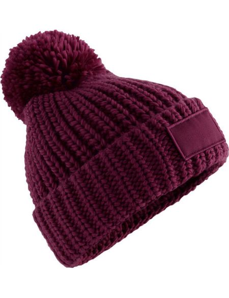 Čepice pletená s bambulí Toasty Patch