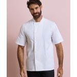 Chef's jacket with short sleeves Premier PR900 white