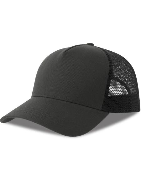 5-panel Trucker Cap Atlantis Rapper Cotton-S white/white