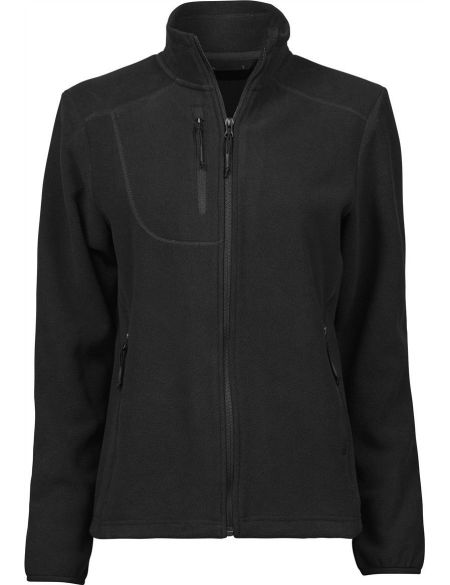 Damen-Fleece-Sweatshirt Trail Tee Jays TJ9131 schwarz