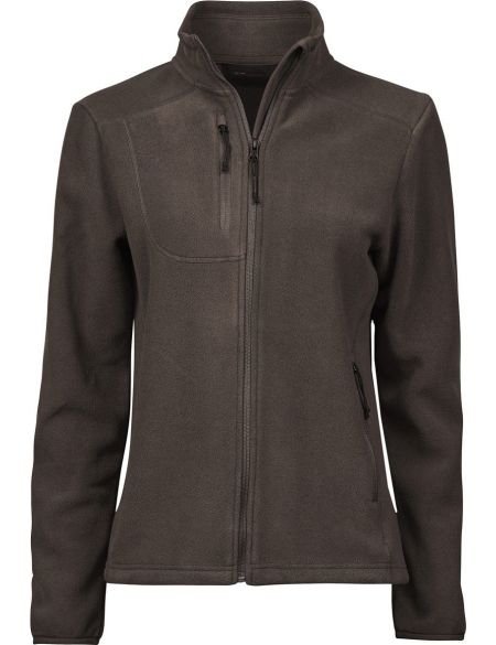 Damen-Fleece-Sweatshirt Trail Tee Jays TJ9131 schwarz