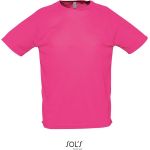Tričko pánské Sporty neon pink